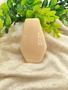 Pingente Geométrico 72mm, abertura 5mm Off White (un)