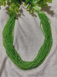 Cristal 1mm Verde Lima (1 fio)