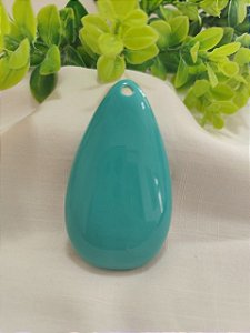 Pingente Gota Reina Turquesa 68mm (un)