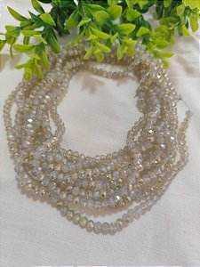 Cristal Branco Opala Boreal 6mm (1 fio - Aproximadamente 86un)