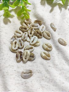 Búzios Resina 15mm Nude Mesclado (10un)