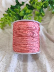 Fio Chinês 0.8mm Rosa Chiclete (5 metros)
