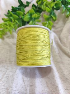 Fio Chinês 0.8mm Amarelo Gema (5 metros)