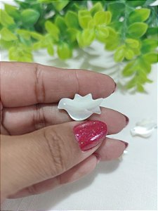 Pingente Espírito Santo Madrepérola 20mm(un)