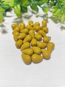 Pingente Gota 14mm Mostarda (10un)