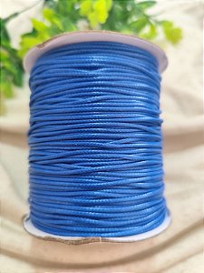 Cordão Encerado Sintético Azul Claro 1,5mm (Metro)