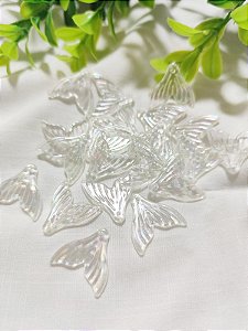 Pingente Cauda de Sereia Resina Acrílica Furta-cor (10gr)