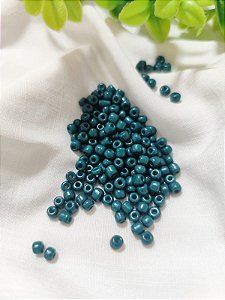 Miçanga Chinesa nº 6 Verde Militar 4.1mm (20gr)