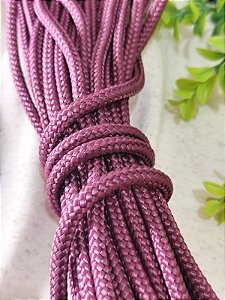 Corda Trançada 6mm Vinho (metro)