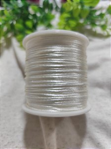 Fio de Seda 1mm Bege Natural (5 metros)