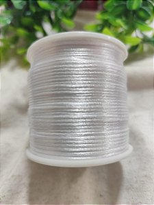 Fio de Seda 1mm Branco (5 metros)