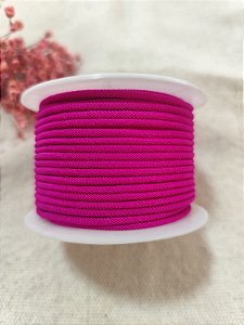 Cordão Trançado 2.5mm Pink (metro)