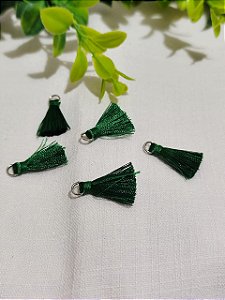 Tassel Algodão Verde Bandeira (10un)