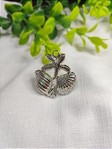 Pingente Marítimo Níquel 40mm (par)