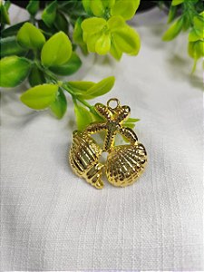 Pingente Marítimo Ouro 40mm (par)