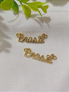 Entremeio Brasil 40mm Ouro (un)