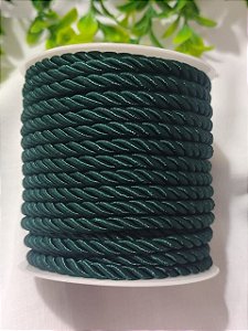 Cordão de São Francisco 6mm Verde (metro)