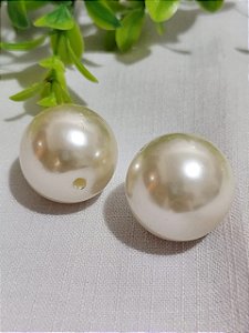 Pérola de ABS 30mm Champagne  (2un)