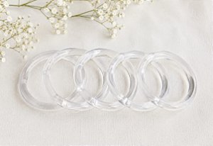 Argola Acrílica 30mm (6un)