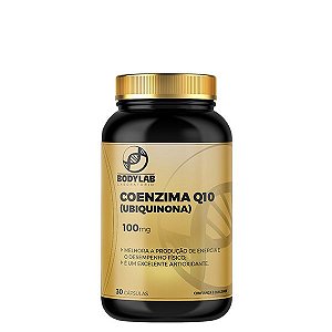 Coenzima Q10 Ubiquinona 100mg 30 Cápsulas
