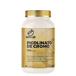 Picolinato de Cromo 100 Mcg 60 Cápsulas