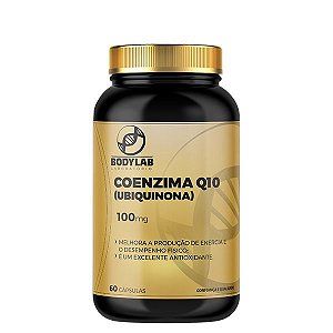 Coenzima Q10 Ubiquinona 100mg 60 Cápsulas