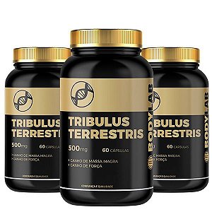 Compre 3 Pague 2 - Tribulus Terrestris 500mg 60 Cápsulas (40% saponinas)