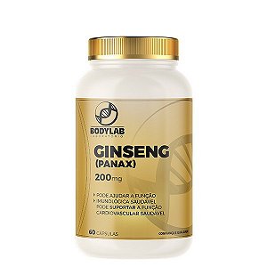Ginseng (PANAX) 200mg 60 Cápsulas