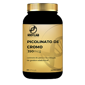Picolinato de Cromo 350mcg - 90 Cápsulas | Regule o Metabolismo e Controle a Vontade de Doces