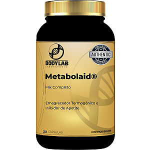 Metabolaid® 250mg - Emagrecedor Termogênico e Inibidor de Apetite | 30 Cápsulas