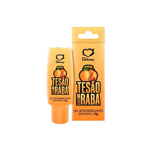 Tesao na Raba Gel Dessensibilizante e Excitante 15g