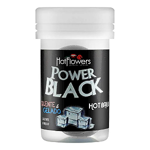 Hot Ball Power Black Gel Comestivel Quente e Gelado