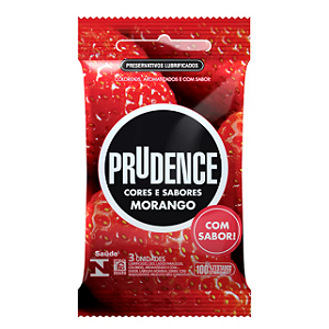 Preservativos Prudence - Morango