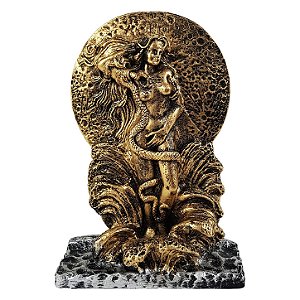 Estátua Deusa Lilith em Resina 17,5cm – Soberania, Liberdade e Poder Feminino