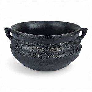 Caldeirão de Bruxa Grande em Resina – Instrumento Simbólico para Altar Wicca