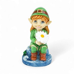 Duende Mini - Com Florzinha (7 cm)
