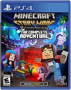 Minecraft Story Mode: The Complete Adventure - PS4 (usado)