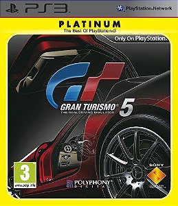 Gran Turismo 5 Europeu Platinum - PS3 Usado