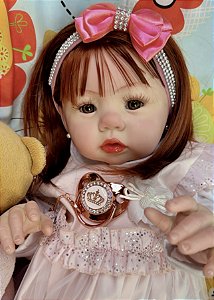 BEBÊ REBORN  CEREJINHA MEGA REALISTA UMA CRIANÇA QUASE REAL TODA EM SILICONE