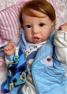 BEBÊ REBORN GISELY HIPER REALISTA TODA EM SILICONE PERFEITINHA QUASE UM  BEBEZINHO REAL - Maternidade Mundo Baby Reborn