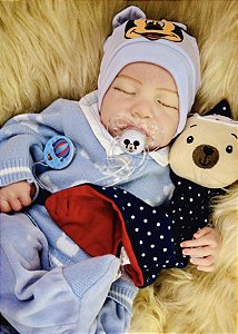 BEBÊ REBORN PEDRINHO MEGA REALISTA FOFINHO PROMOÇÃO