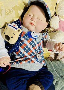 BEBÊ REBORN ARTURZINHO MEIGUINHO SUPER REALISTA QUASE UM BEBEZINHO REAL