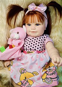BEBÊ REBORN TIQUITITA  MEGA REALISTA TODA EM SILICONE  EXCLUSIVO DA LOJA