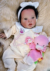 BEBÊ REBORN KAONY MEGA REALISTA COLEÇÃO PRIME QUASE UM BEBEZINHO REAL