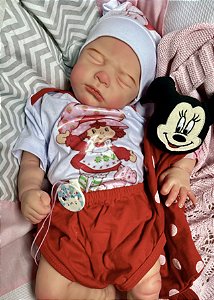 BEBÊ REBORN MENINA CLARITY  REALISTA CAREQUINHA