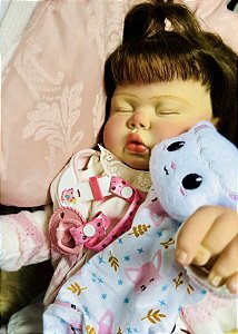 BEBÊ REBORN MENINA MEGA REALISTA PICLES  QUASE UMA CRIANÇA REAL