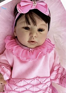 BEBÊ REBORN KIMBERLY REALISTA PODE DAR BANHO PROMOÇÃO VOLTA AOS AULAS