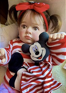 BEBÊ REBORN SISSI  MEGA REALISTA  TODA EM SILICONE PERFEITA PARA BANHO