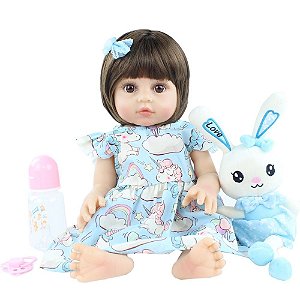 Bebe Reborn Cacau Hiper Realista Toda Em Silicone Molinho Imperdivel Maternidade Mundo Baby Reborn