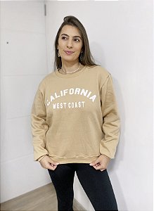 Moletom Califórnia peluciado